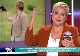 Gloria Serra recuerda el percance sufrido en un barrio conflictivo: «Me tuve que esconder de rodillas…»