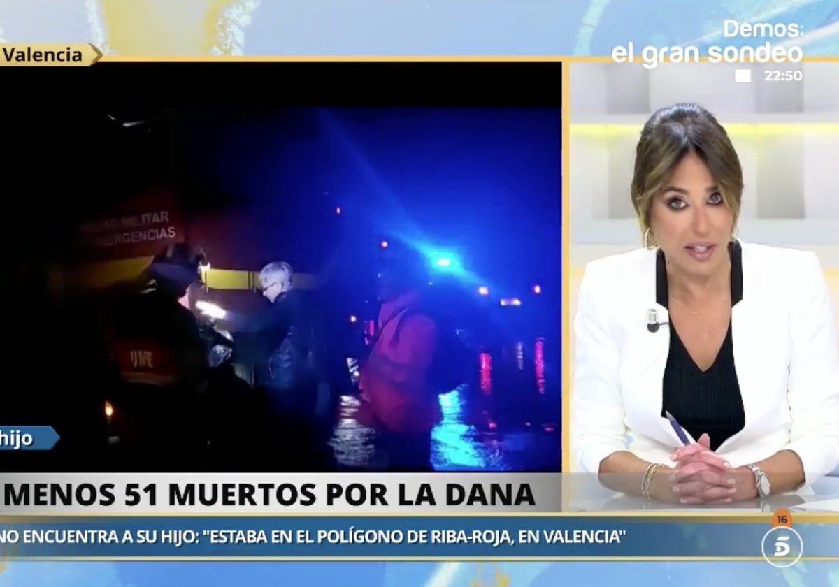 Ana Terradillos, presentadora de 'La mirada crítica', ha atendido la llamada de una mujer pidiendo ayuda para encontrar a su hijo.