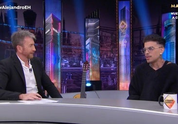 Rauw Alejandro se salta el guion de 'El Hormiguero' para mandar un sincero mensaje a Valencia