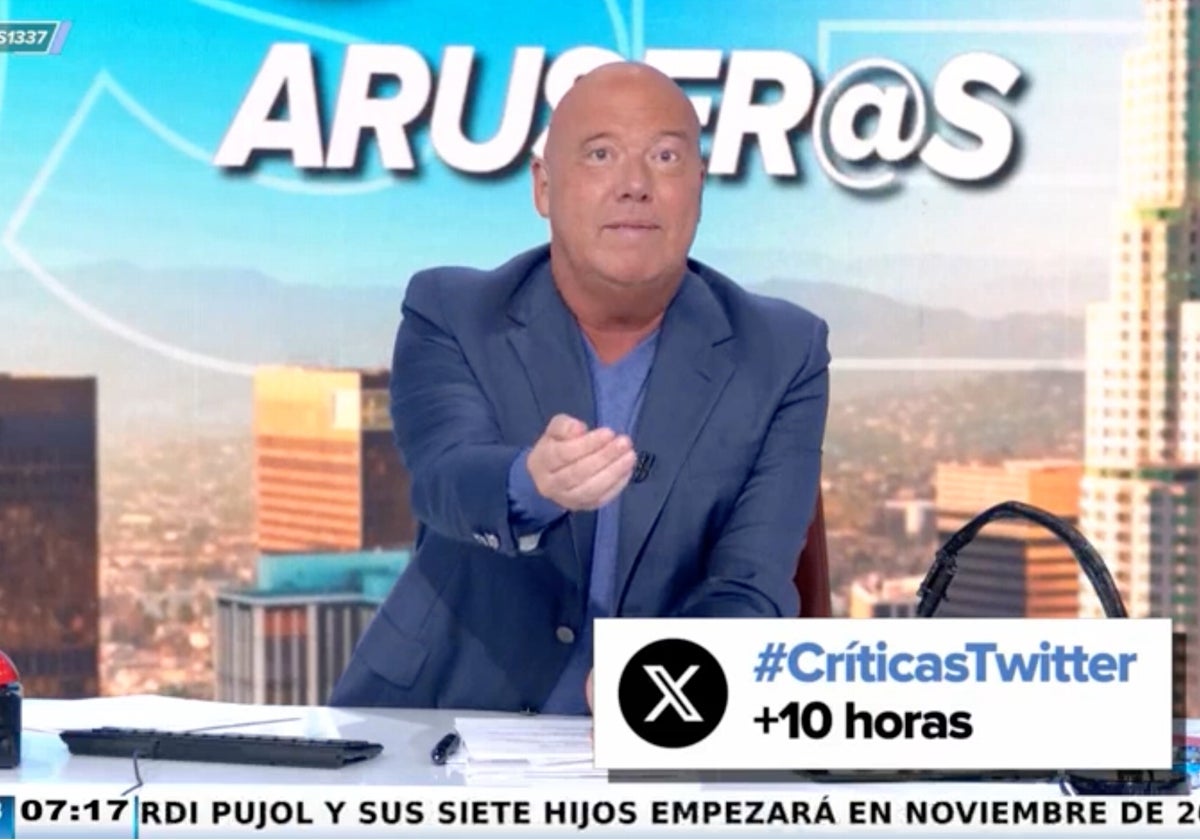 Alfonso Arús ha revelado en 'Aruser@s' una anécdota que vivió con Carmen Sevilla.