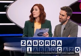 Aitor Albizua hace brillar una palabra en euskera que protagoniza un panel final del programa: «¿Casualidad? ¡No lo creo!»