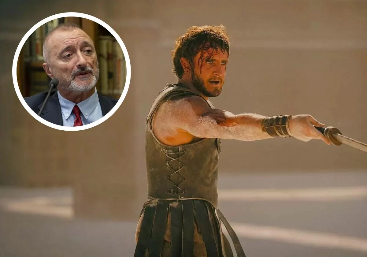 Arturo Pérez-Reverte cuenta lo que le pasó en el cine al ver 'Gladiator 2': refleja su opinión sobre la película de Ridley Scott