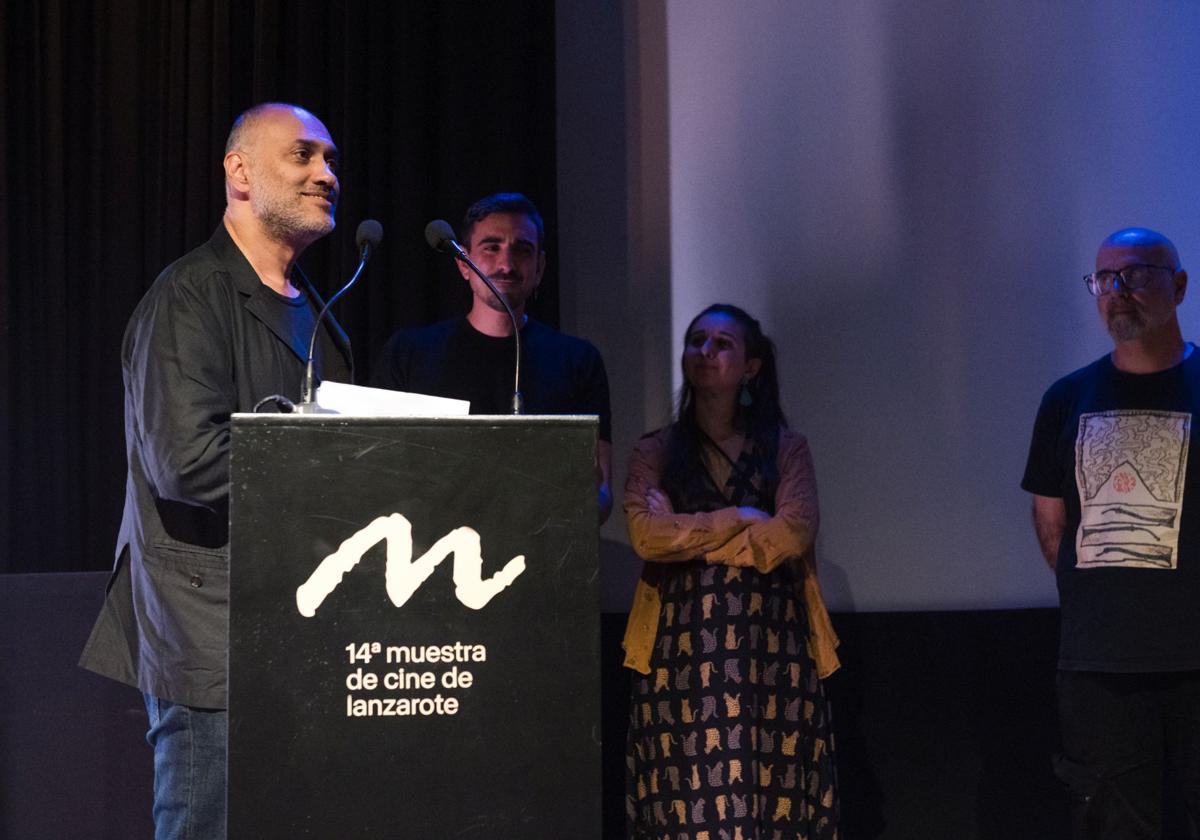 Kamal Aljafari, director de 'A Fidai Film', película ganadora de la 14ª Muestra de cine de Lanzarote