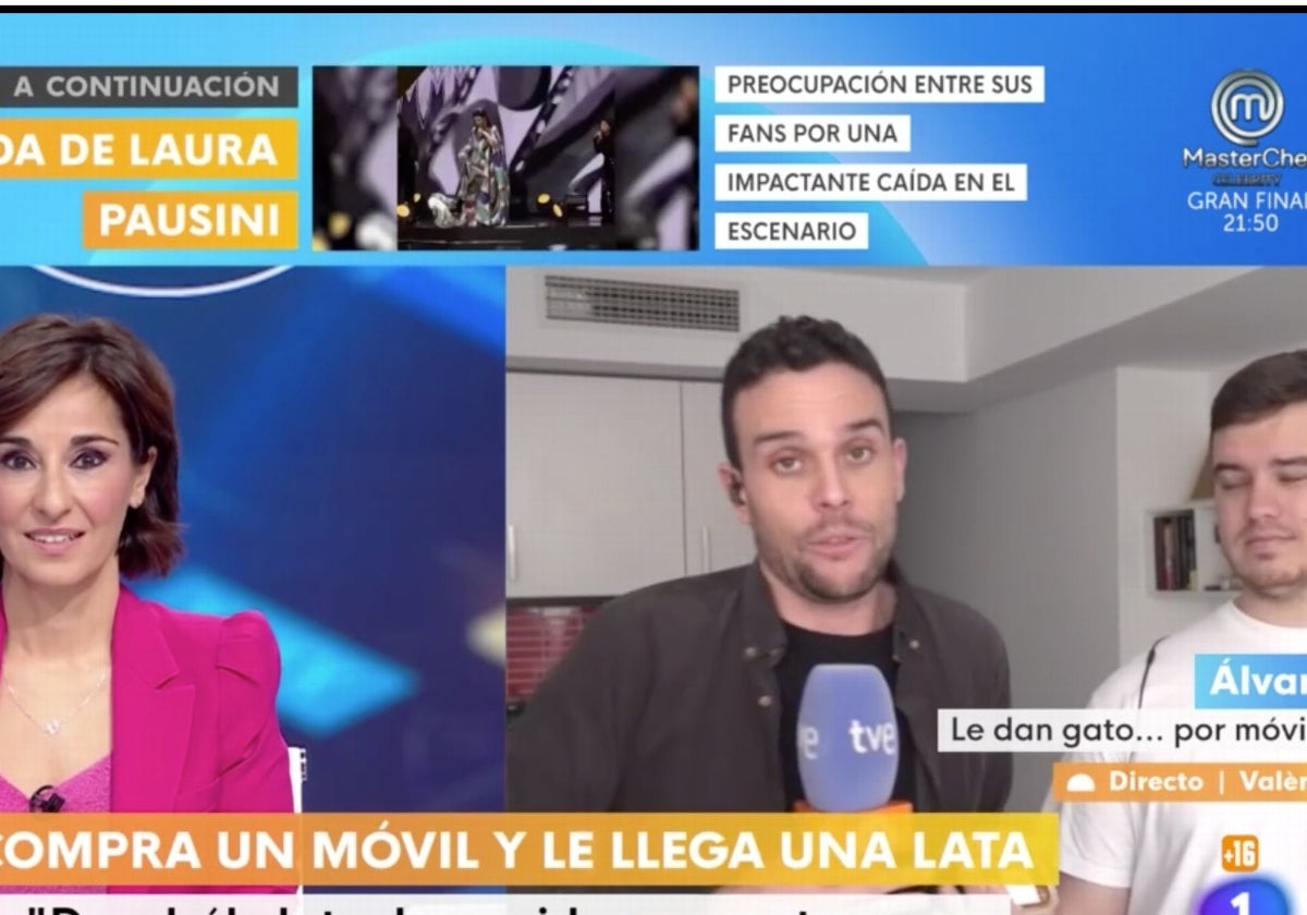Adela González, presentadora de 'Mañaneros', no ha dado crédito con la historia de su invitado.