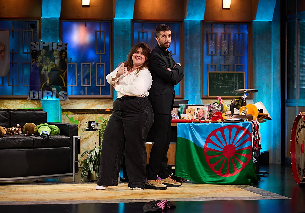 Lalachus y David Broncano en 'La Revuelta'