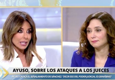 Ana Terradillos se la juega en directo con lo que le dice a Ayuso a la cara: «Aunque luego me pongan verde»