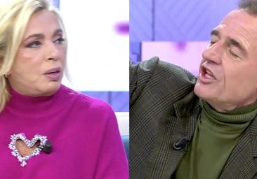 Carmen Borrego dice 'hasta aquí' ante la 'línea roja' que cruza Alessandro Lecquio: «Maldades no contesto»