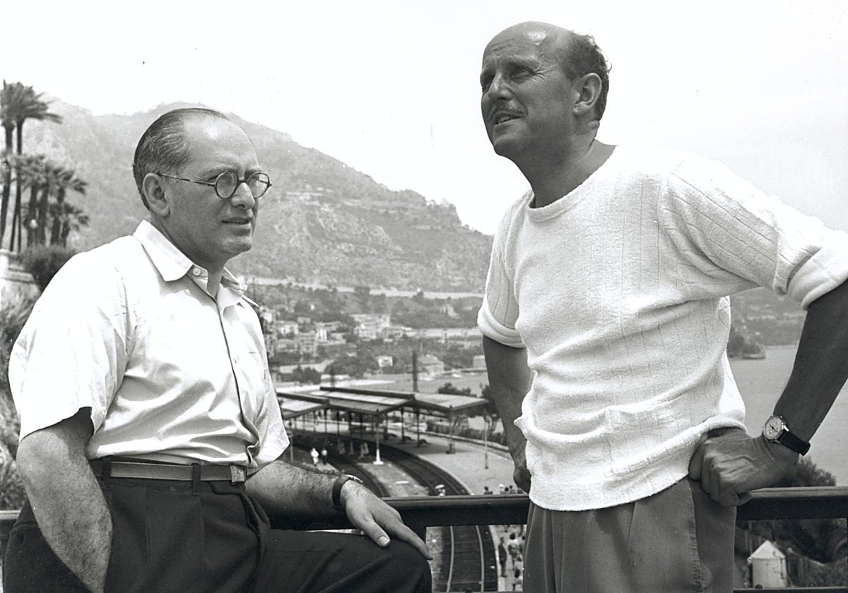 Emeric Pressburger y Michael Powell