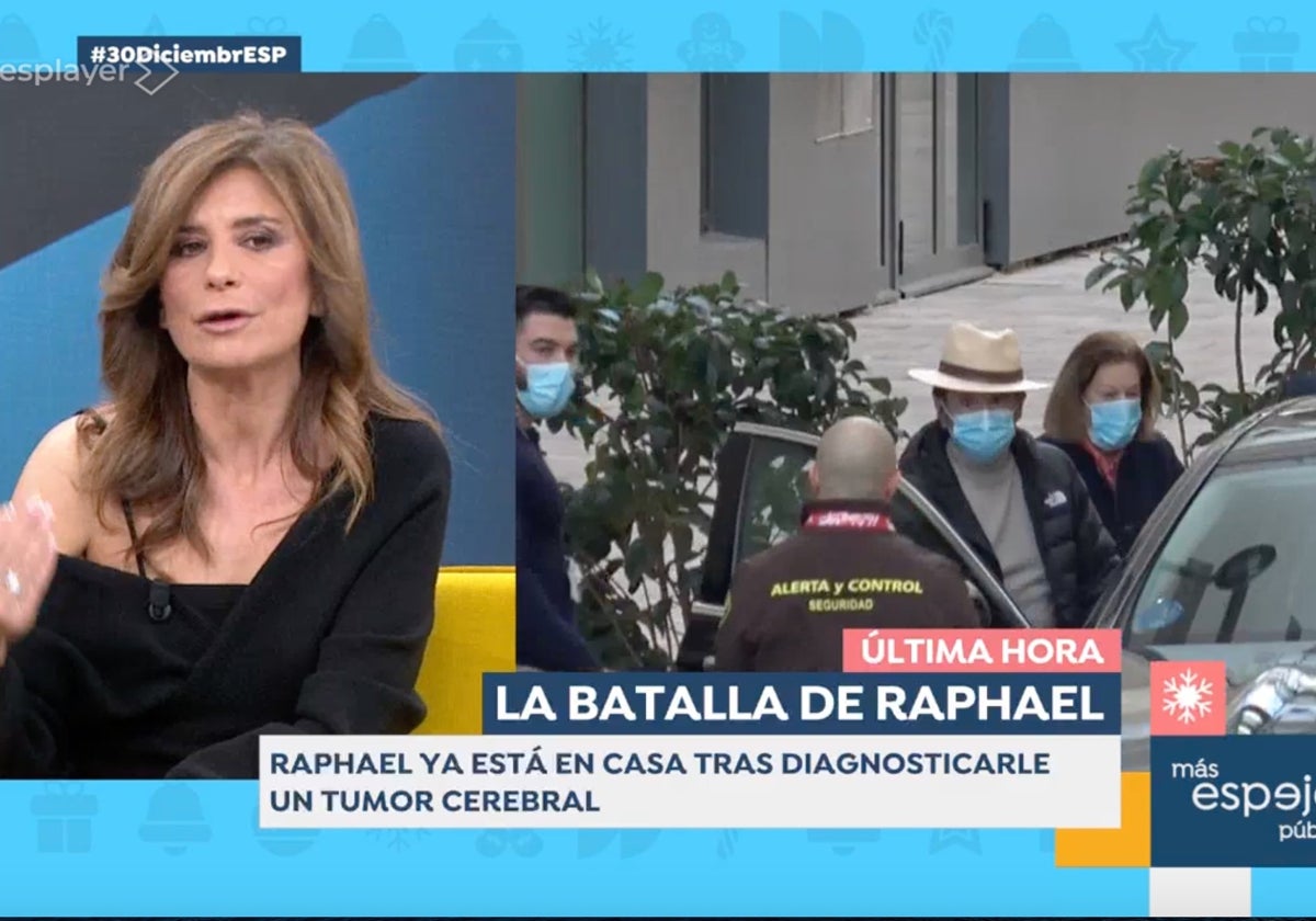 'Espejo Público' ha sacado a la luz dónde se 'refugia' Raphael tras recibir el alta hospitalaria.