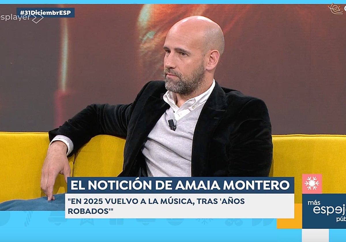 Gonzalo Miró se ha plantado ante la pregunta que le formulaban en 'Espejo Público' sobre Amaia Montero.