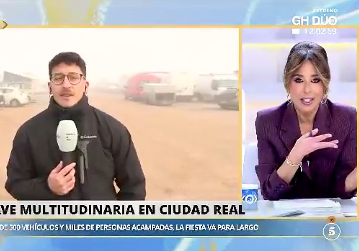 Ana Terradillos ha sido rotunda ante lo que le contaba el reportero de 'La mirada crítica' sobre la rave ilegal de Ciudad Real.