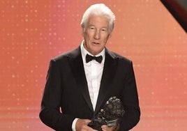 Richard Gere, tras recibir el Goya Internacional: «Vengo de América, donde un matón es el presidente»