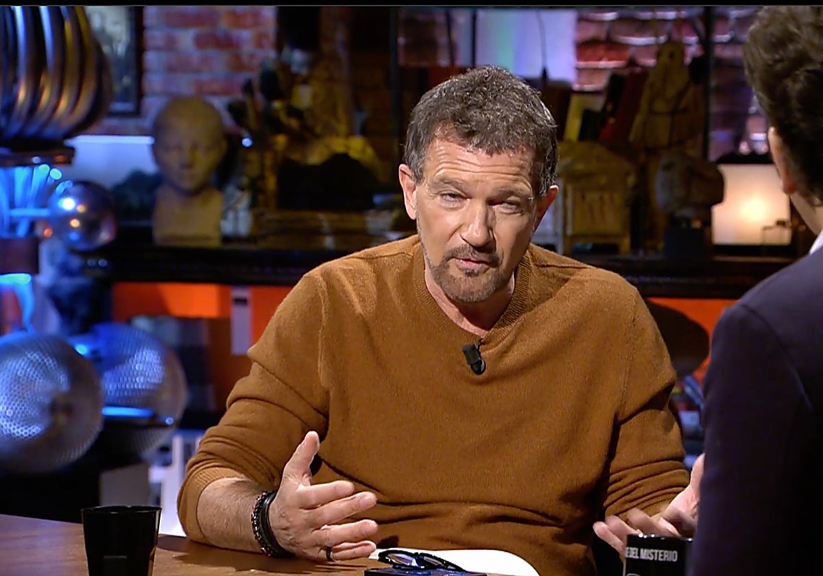Antonio Banderas se ha sincerado ante Iker Jiménez en 'Cuarto Milenio'