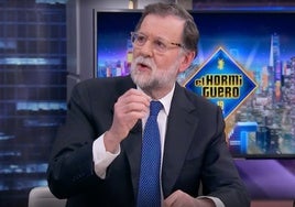 Rajoy reprende a Pablo Motos por una pregunta indiscreta: «No lo puedo evitar»