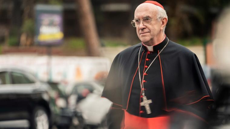Jonathan Pryce como el Papa Francisco