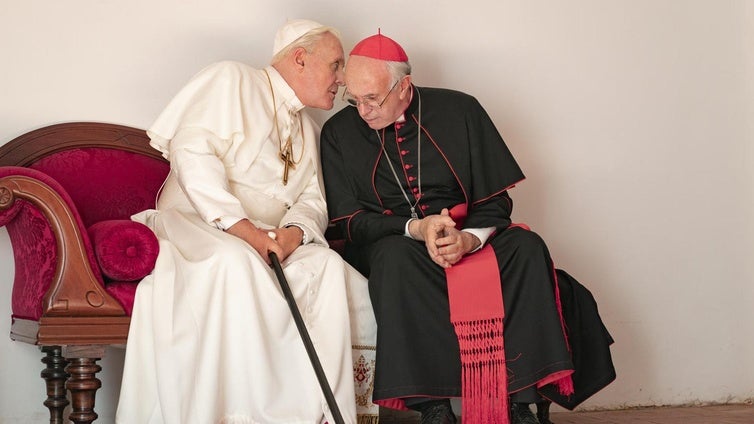 La película de Netflix que narra la relación entre el Papa Francisco y Benedicto XVI: un drama fascinante nominado a los Oscar