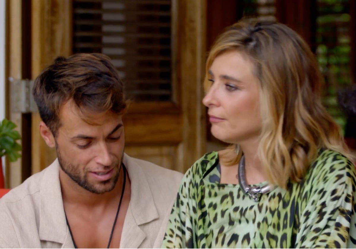 Montoya y Sandra Barneda han protagonizado una emotiva despedida en 'La isla de las tentaciones'.