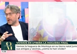 El 'incómodo' momento de Máximo Huerta tras la 'pulla' a Pedro Sánchez de Ana Rosa Quintana: «Voy a beber»