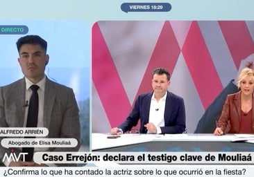 Cristina Pardo, estupefacta al escuchar al abogado de Mouliaá decir que «no sabía que el testigo no aportaría nada»