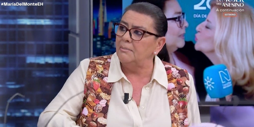 María del Monte no se corta al aclarar lo que pasó con la criticada 'cobra' a su mujer, Inmaculada Casal: «Tenemos la piel muy fina»