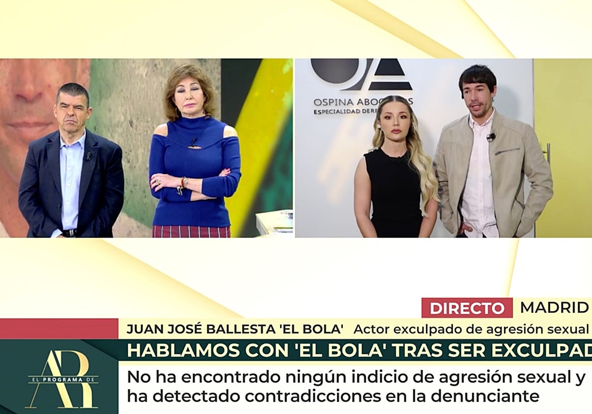 Juan José Ballesta ha estado en 'El programa de Ana Rosa'