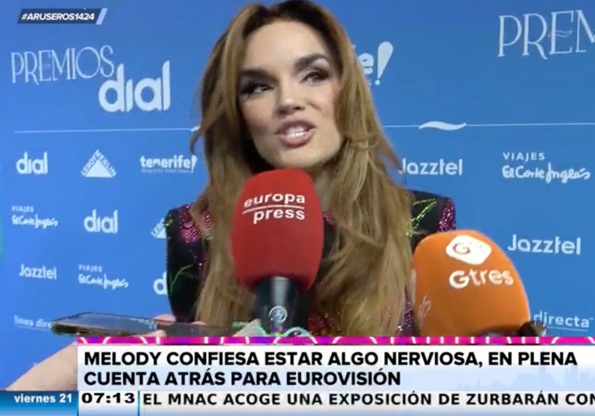 Alfonso Arús no ha dudado en lanzar un consejo a Melody para que arrase en el Festival de Eurovisión.