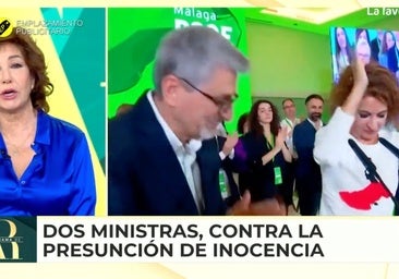 Ana Rosa Quintana 'atiza' al Gobierno por sus ataques a la Justicia tras la sentencia de Dani Alves: «Vergüenza»