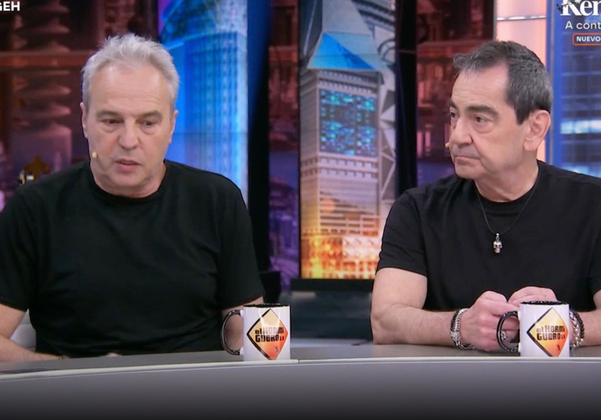 Los integrantes de Hombres G en 'El Hormiguero