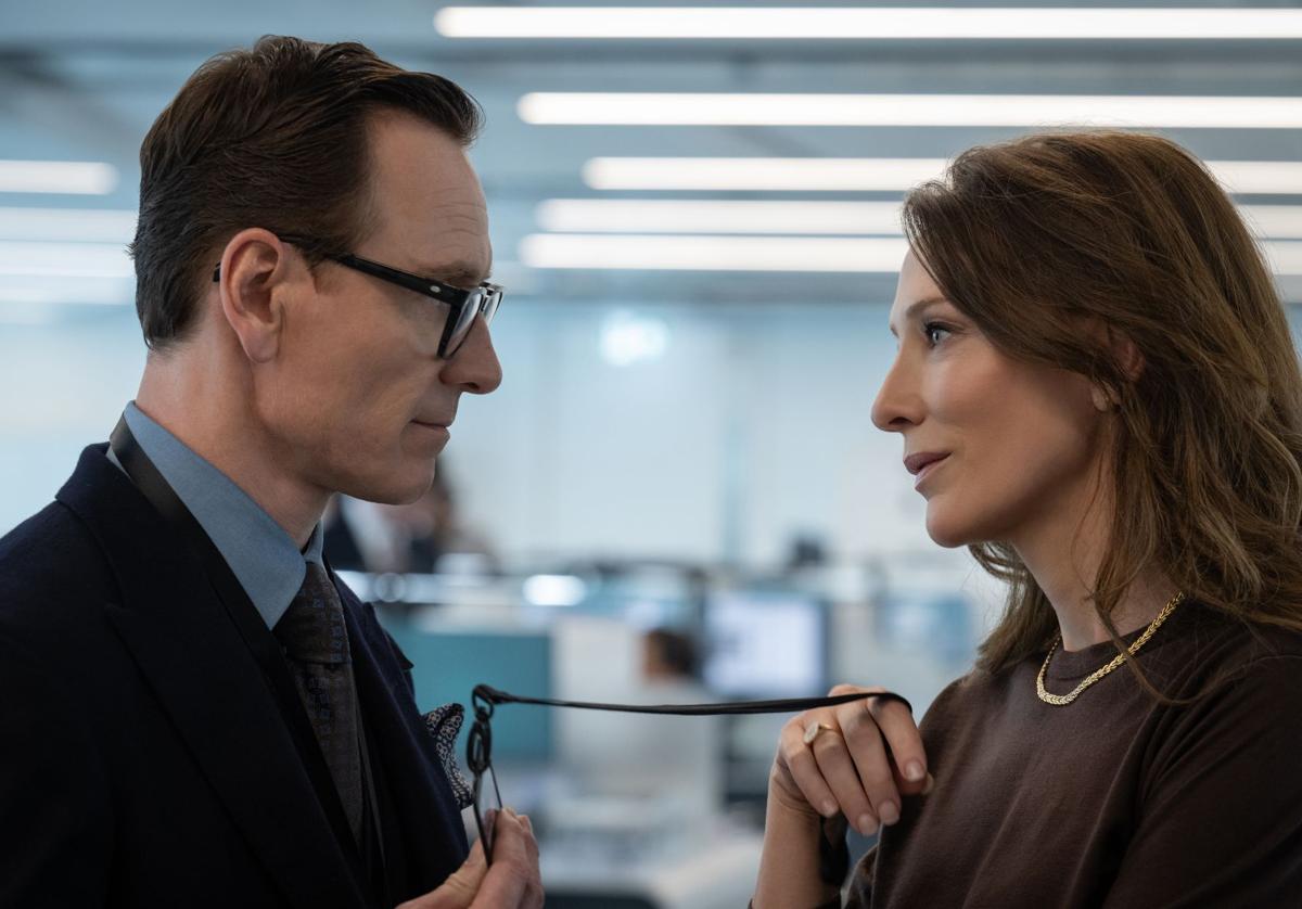 Michael Fassbender y Cate Blanchett en 'Confidencial (Black Bag)'
