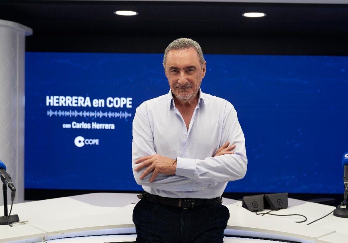 Carlos Herrera, presentador de 'Herrera en Cope'