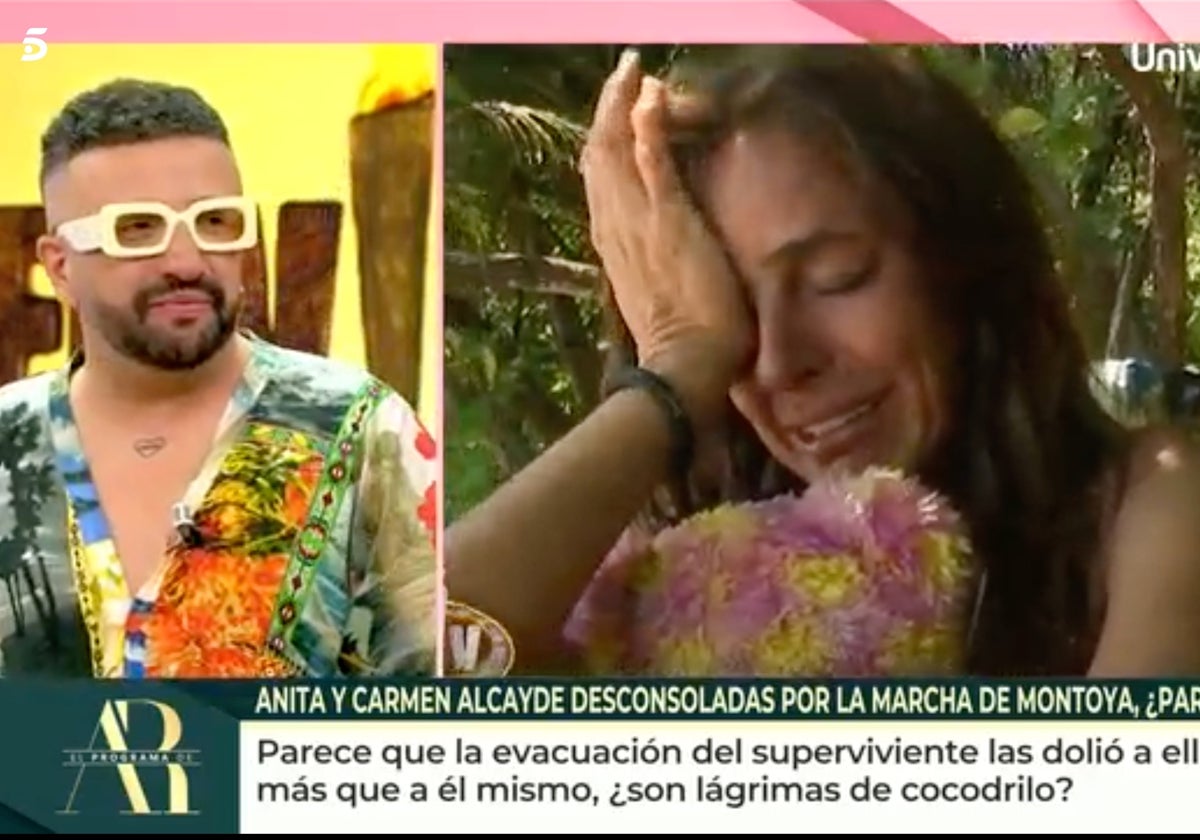 Los colaboradores de 'El programa de Ana Rosa' han puesto en entredicho a Carmen Alcayde en 'Supervivientes'.