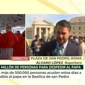 La Policía interrumpe abruptamente el directo desde el Vaticano de 'El programa de Ana Rosa'
