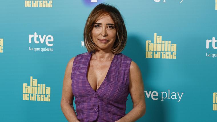 María Patiño, presentadora de 'La familia de la tele'
