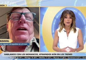 César Cadaval, de 'Los Morancos', habla alto y claro atrapado en un AVE: «Dos apagones en una semana...»