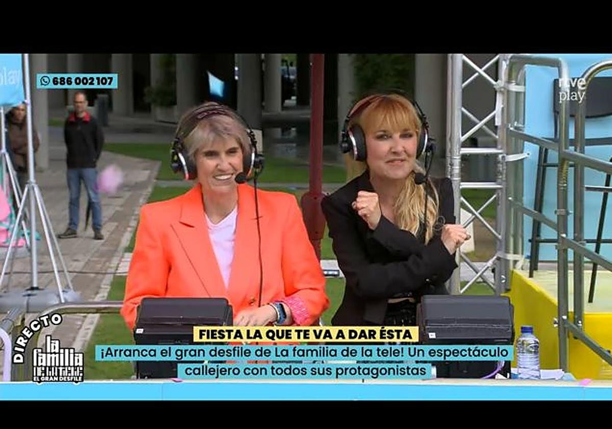 Paloma del Río y Cayetana Guillén Cuervo