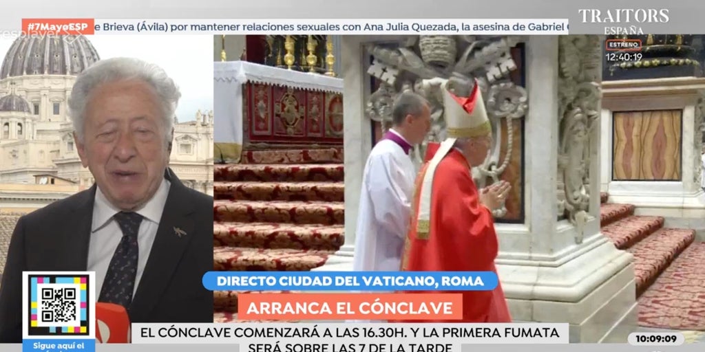 Antonio Pelayo se 'moja' sobre la elección del futuro Papa: «Estoy casi seguro al cien por cien»