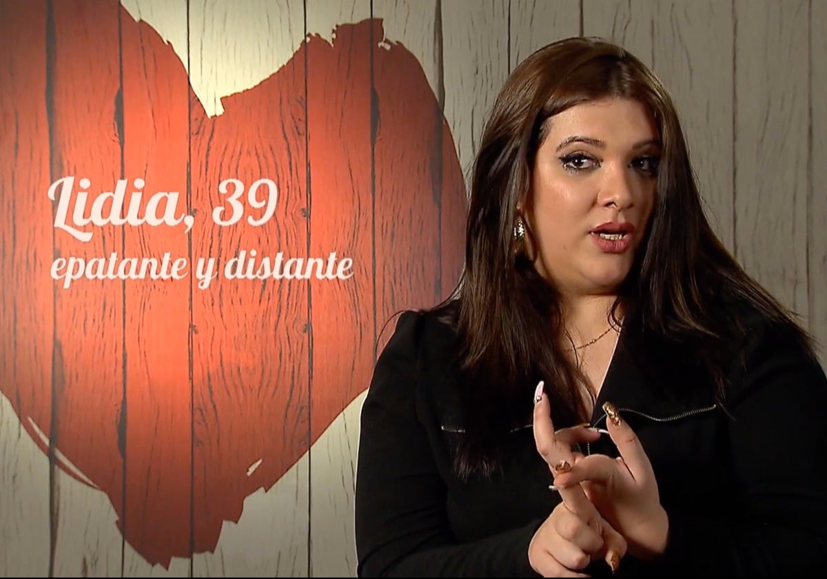 Lidia en 'First Dates'