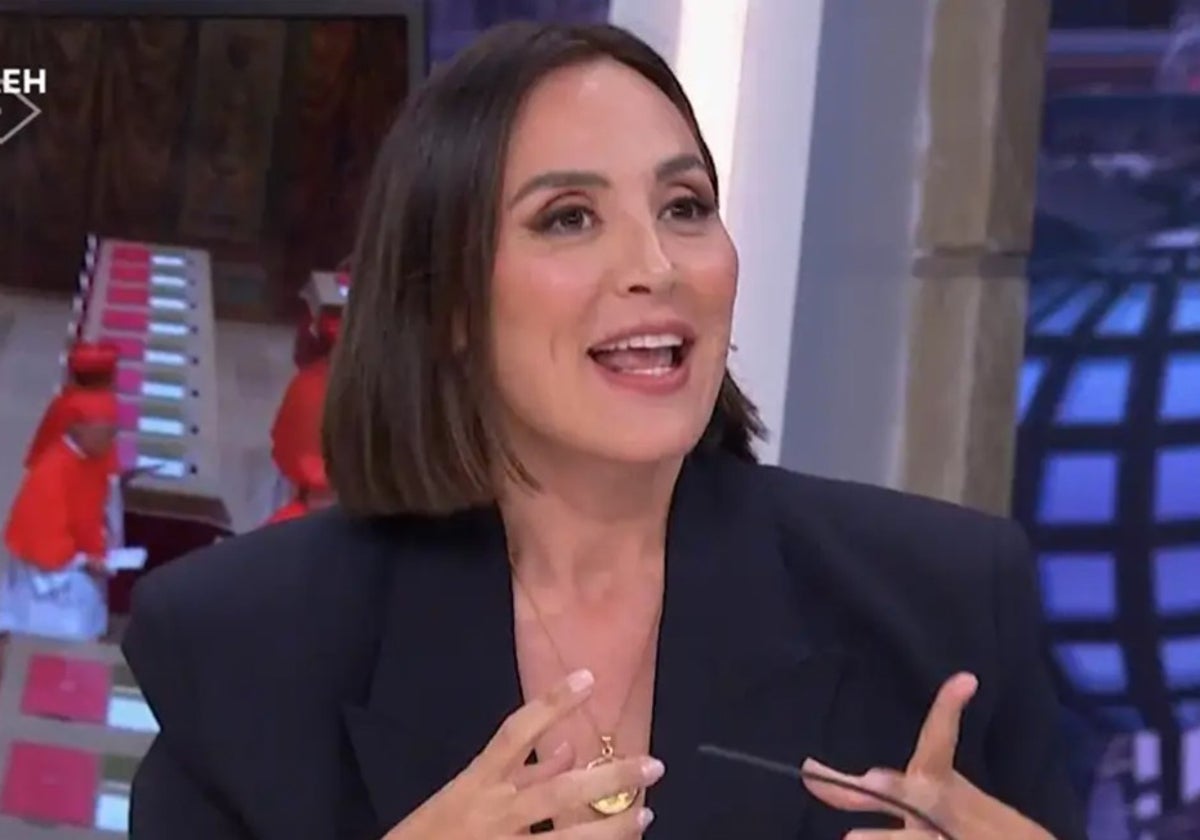 Tamara Falcó se pronunció acerca de la elección de León XIV en 'El Hormiguero'.
