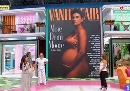El reto más 'embarazoso' de Isa Pi: versionar el desnudo embarazada de Demi Moore en la portada de 'Vanity Fair'