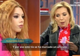 Salen a la luz unos audios de Alejandra Rubio haciendo un traje a Carmen Borrego: «Es subnormal»
