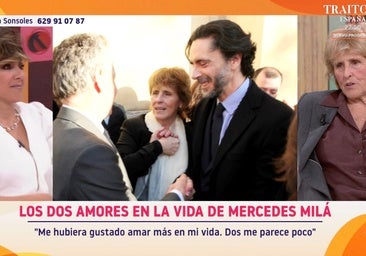 Mercedes Milá se abre en canal frente a Sonsoles Ónega: «No me suicidé pero me faltó el canto de un duro»