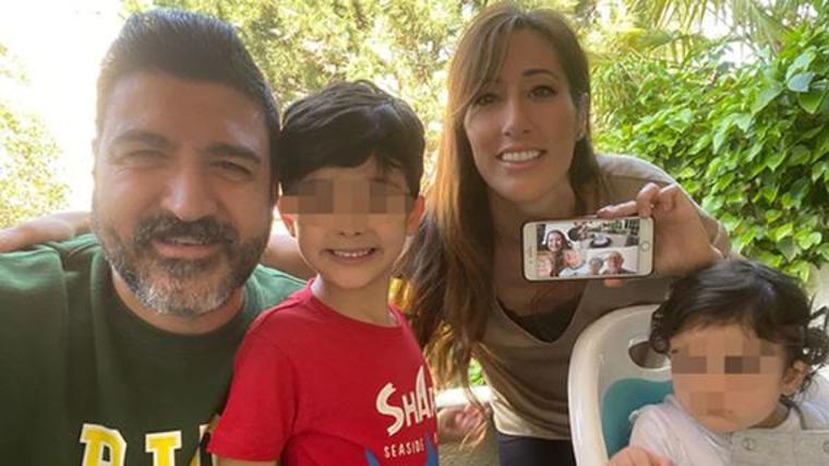 Biel y Nil, los hijos de Tony Aguilar y Nelly Martínez