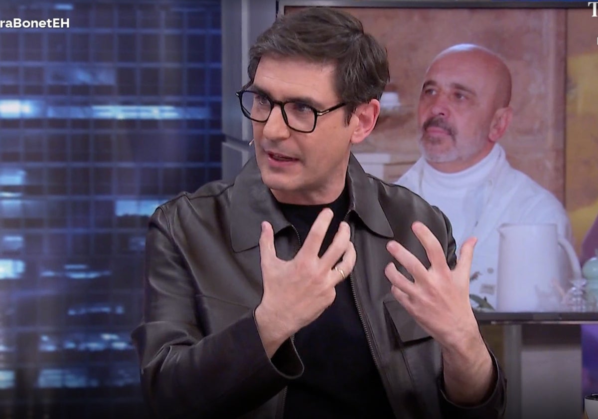 Juanra Bonet en 'El Hormiguero'