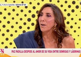 Paz Padilla confiesa lo que «no volvería a hacer en la vida»: «No medí las consecuencias»