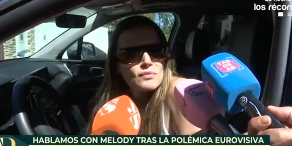 ¿se arrepiente melody de haber ido a eurovisión? », la cantante sentencia su participación en el festival