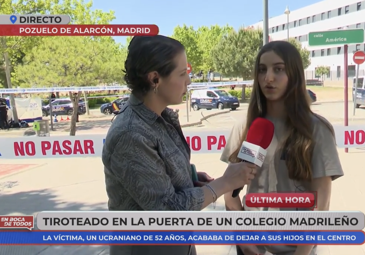 Habla una testigo del asesinato del ucraniano Andriy Portnov a las puertas de un colegio en Pozuelo de Alarcón: «He contado unos siete disparos»