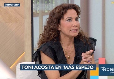 Espejo Público: Toni Acosta se planta en plena entrevista por lo que le  preguntan de Raphael: «No me parece»