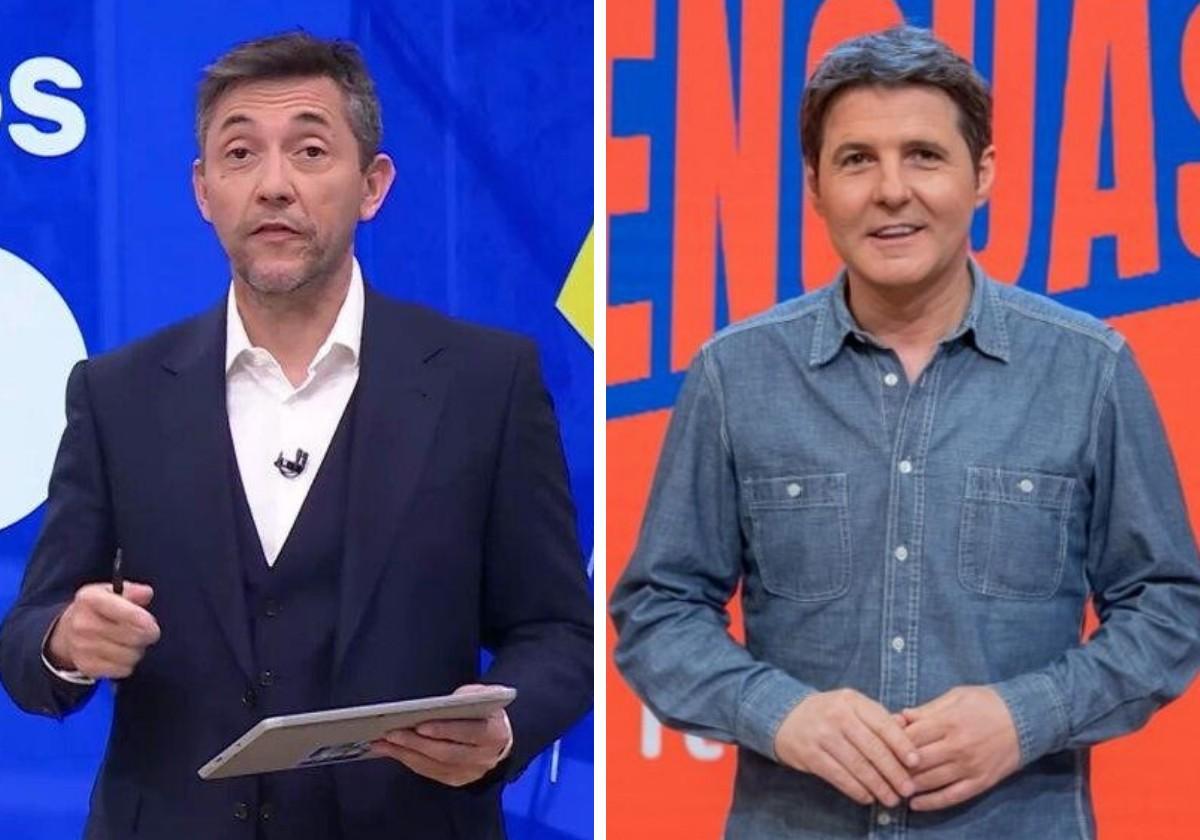 Javier Ruiz y Jesús Cintora.