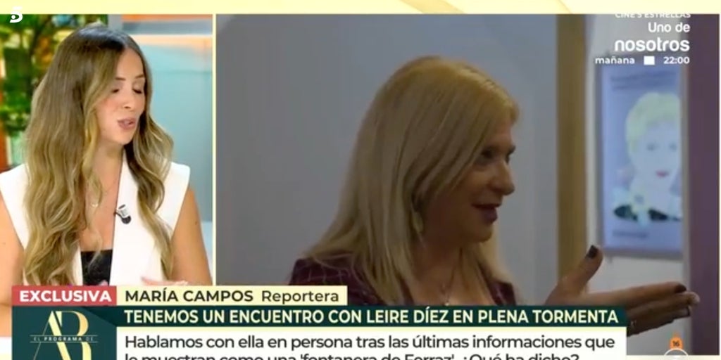 Tenso encontronazo entre 'el programa de ana rosa' y leire, la «fontanera del psoe»: «¿hasta cuándo vais a estar aquí? »