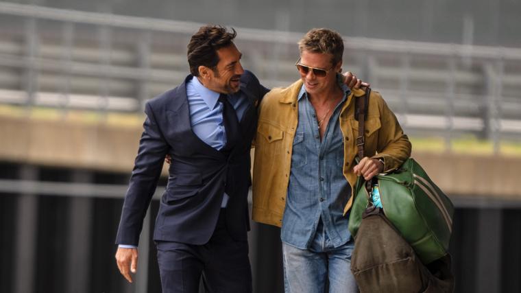 Javier Bardem y Brad Pitt